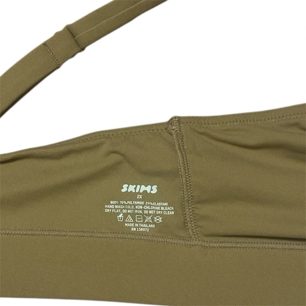 SKIMS Fits Everybody Adaptive Triangle Bralette | Sienna | 2X